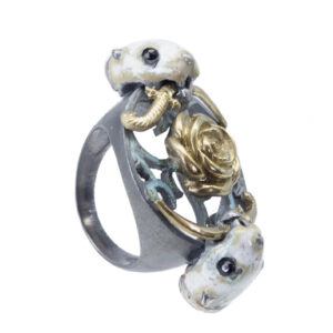Anillo de los Guardianes del Tesoro y la Rosa