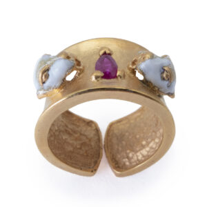 Anillo de los Guardianes del Tesoro y el Rubí