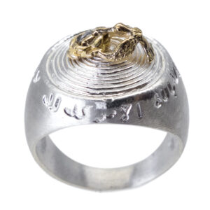 Anillo del Ruiseñor y la Rosa con Brillante